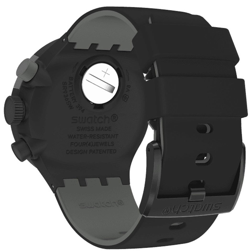 Swatch Sb02b400 CHECKPOINT BLACK Erkek Kol Saati