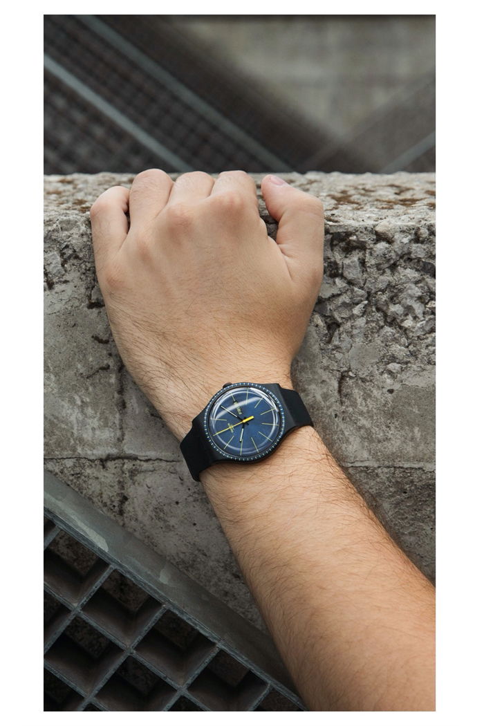 Swatch Suob731 BLACK RAILS Erkek Saati