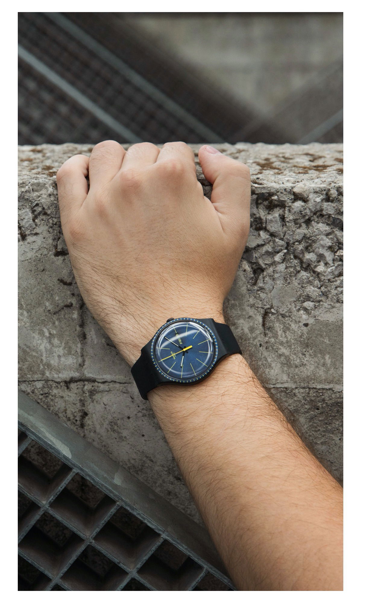 Swatch Suob731 BLACK RAILS Erkek Saati