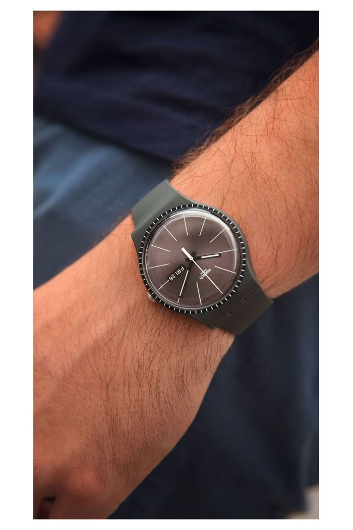 Swatch Suom709 GREY RAILS Erkek Saati