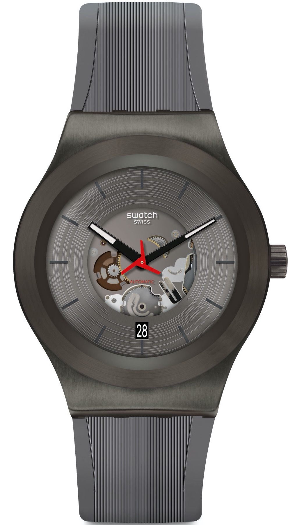 Swatch Yim404 REDRANG Sistem51 Irony Saat