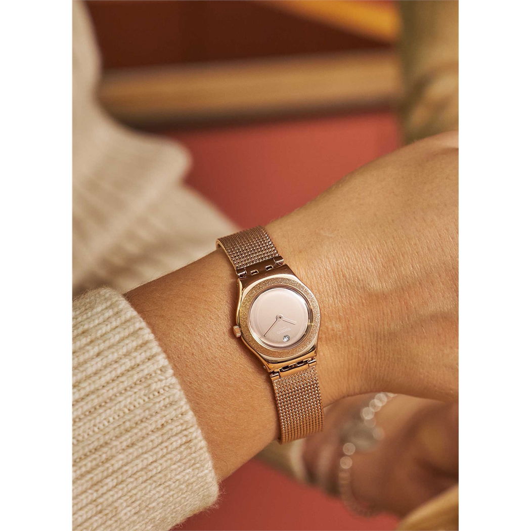 Swatch Ysg166m LUMINESCENT ROSE Bayan Saati