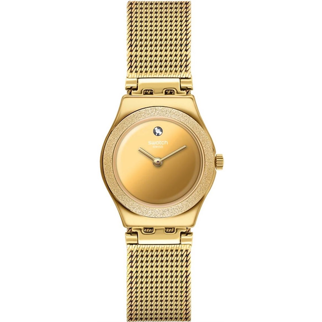 Swatch Ysg167m LUMINESCENT SAND Bayan Saati
