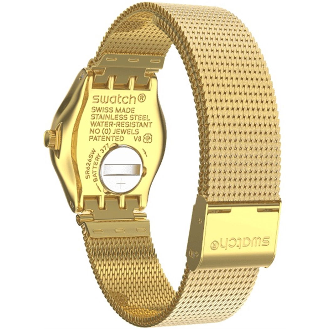 Swatch Ysg167m LUMINESCENT SAND Bayan Saati