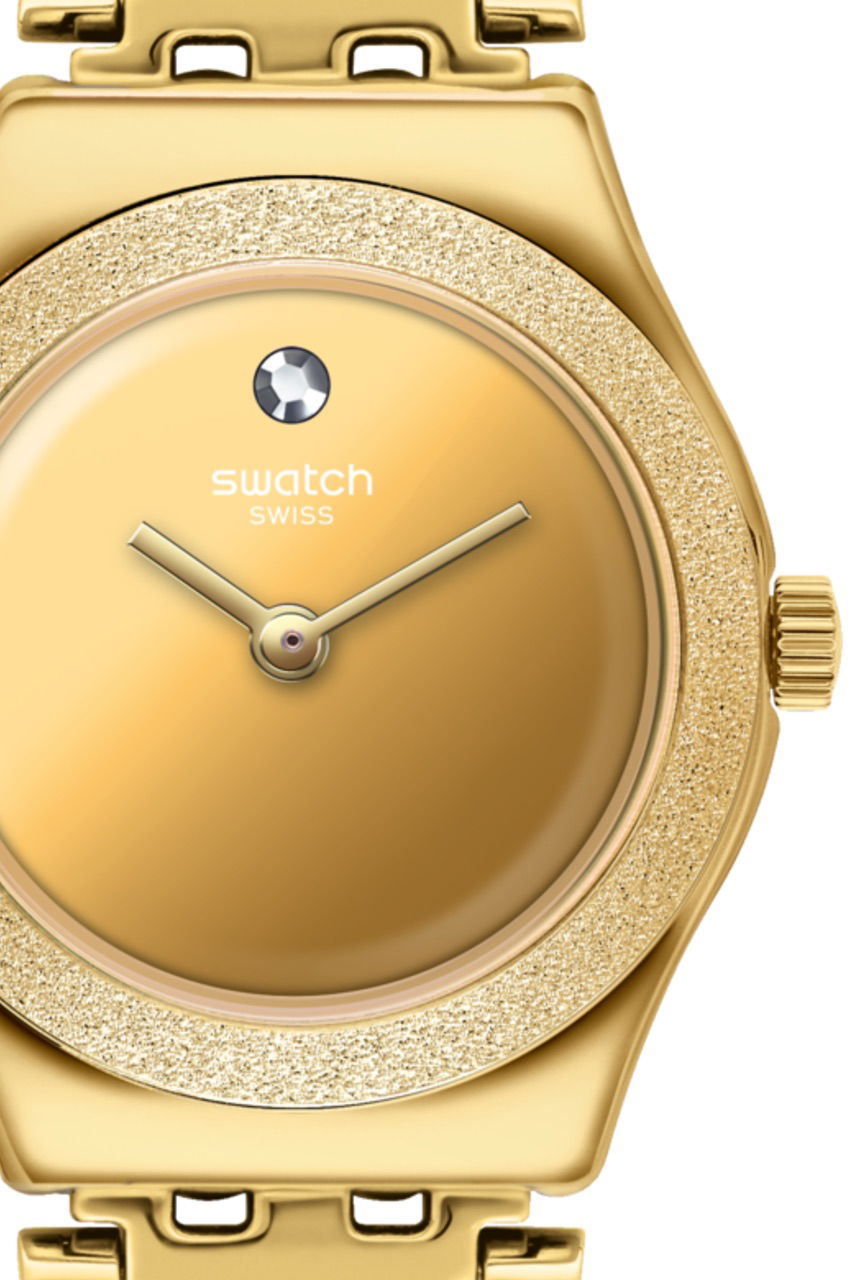 Swatch Ysg167m LUMINESCENT SAND Bayan Saati