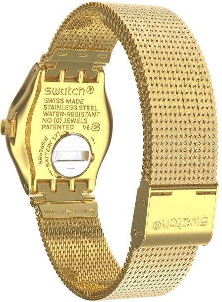 Swatch Ysg167m LUMINESCENT SAND Bayan Saati