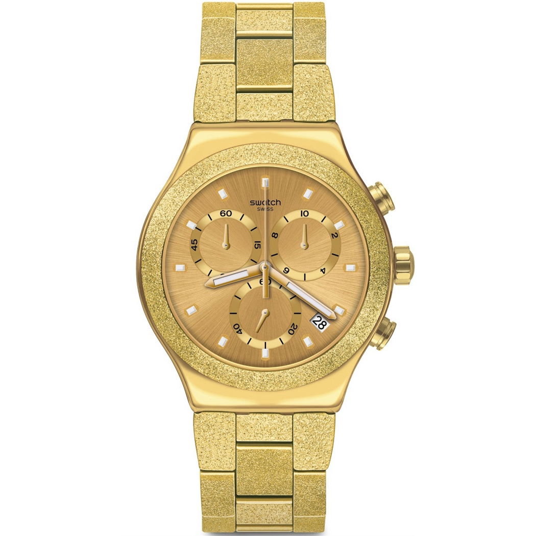 Swatch Yvg407g IRONY GOLDSHINY Saat