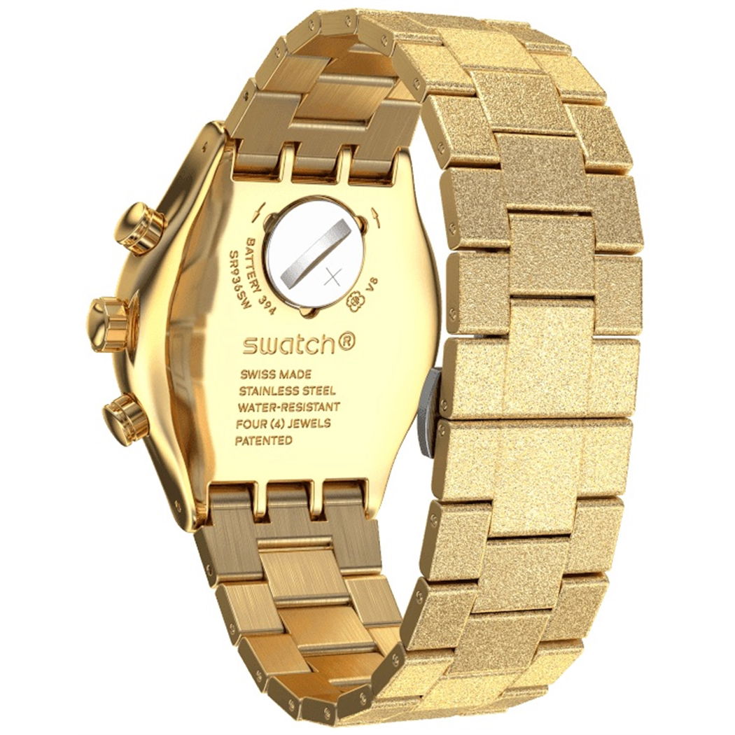 Swatch Yvg407g IRONY GOLDSHINY Saat