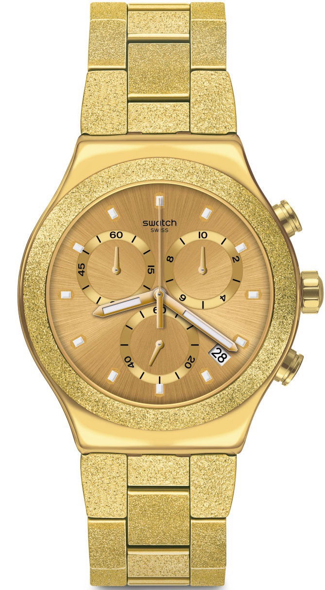 Swatch Yvg407g IRONY GOLDSHINY Saat