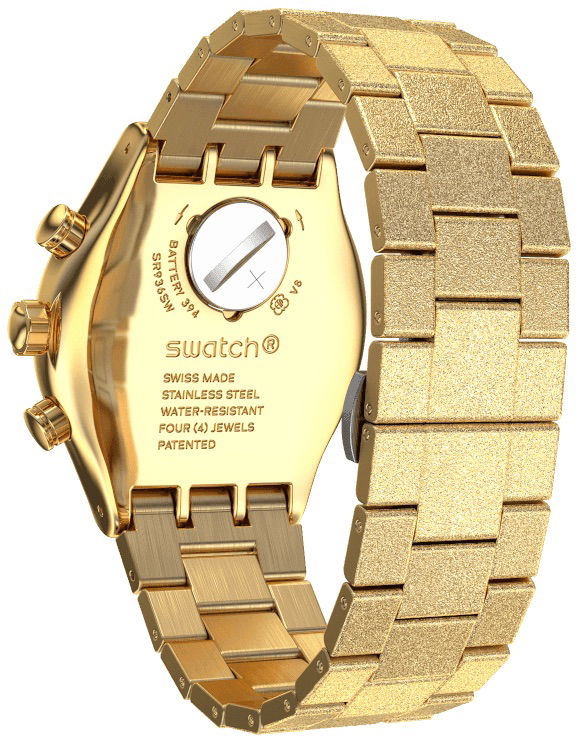Swatch Yvg407g IRONY GOLDSHINY Saat