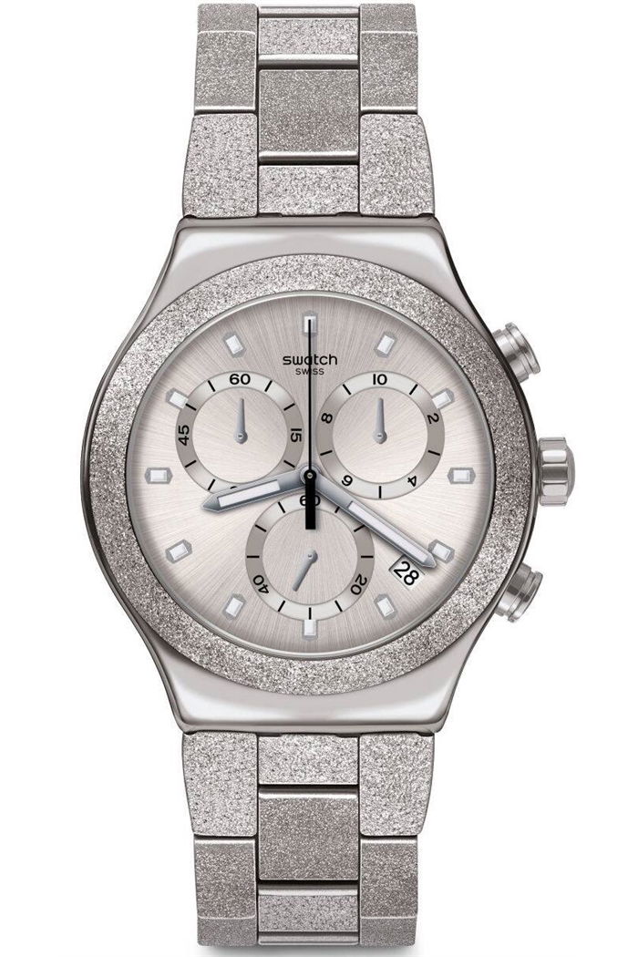 Swatch Yvs472g SILVER EXPLOSION Kol Saati
