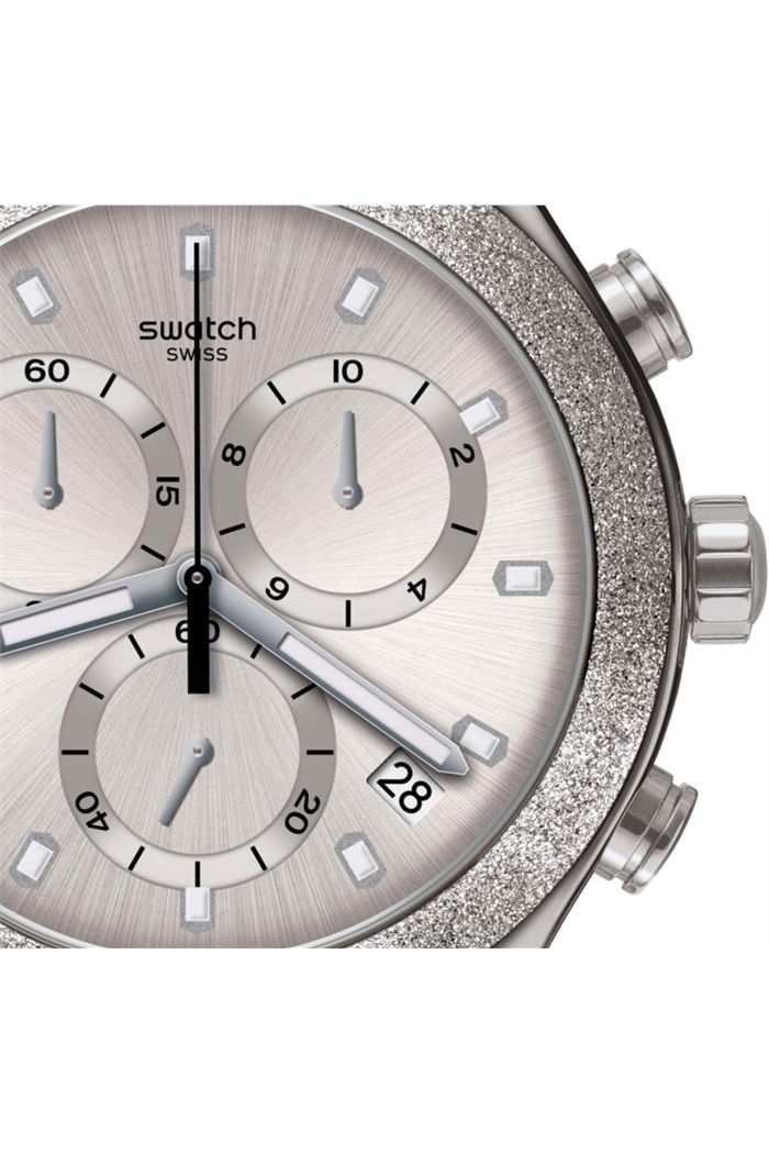 Swatch Yvs472g SILVER EXPLOSION Kol Saati
