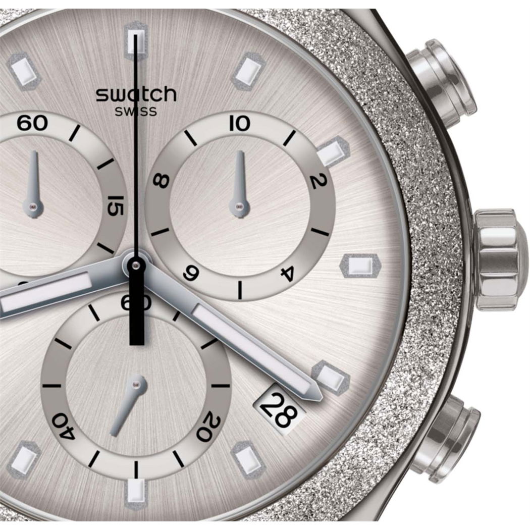 Swatch Yvs472g SILVER EXPLOSION Kol Saati