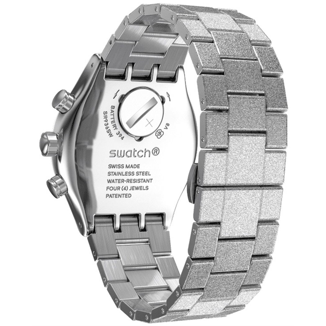 Swatch Yvs472g SILVER EXPLOSION Kol Saati