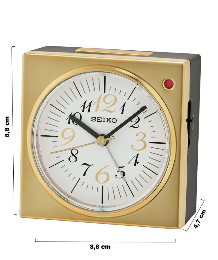 Seiko Qhe150g Alarmlı Masa Saati