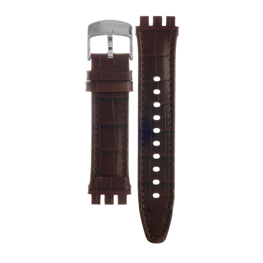 Swatch Kahverengi Deri Kayış Ayıs404