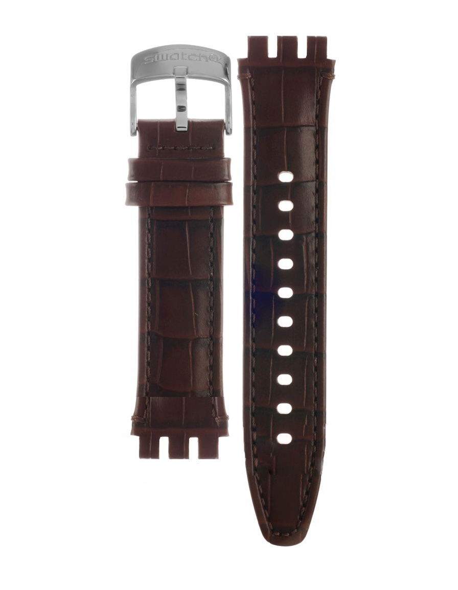 Swatch Kahverengi Deri Kayış Ayıs404