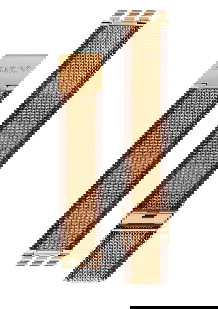 Swatch Rose Hasır Kordon Aylg408m