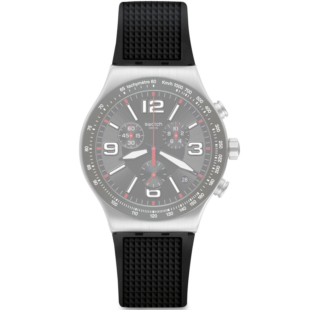 Swatch Siyah Silikon Kordon Ayvs461