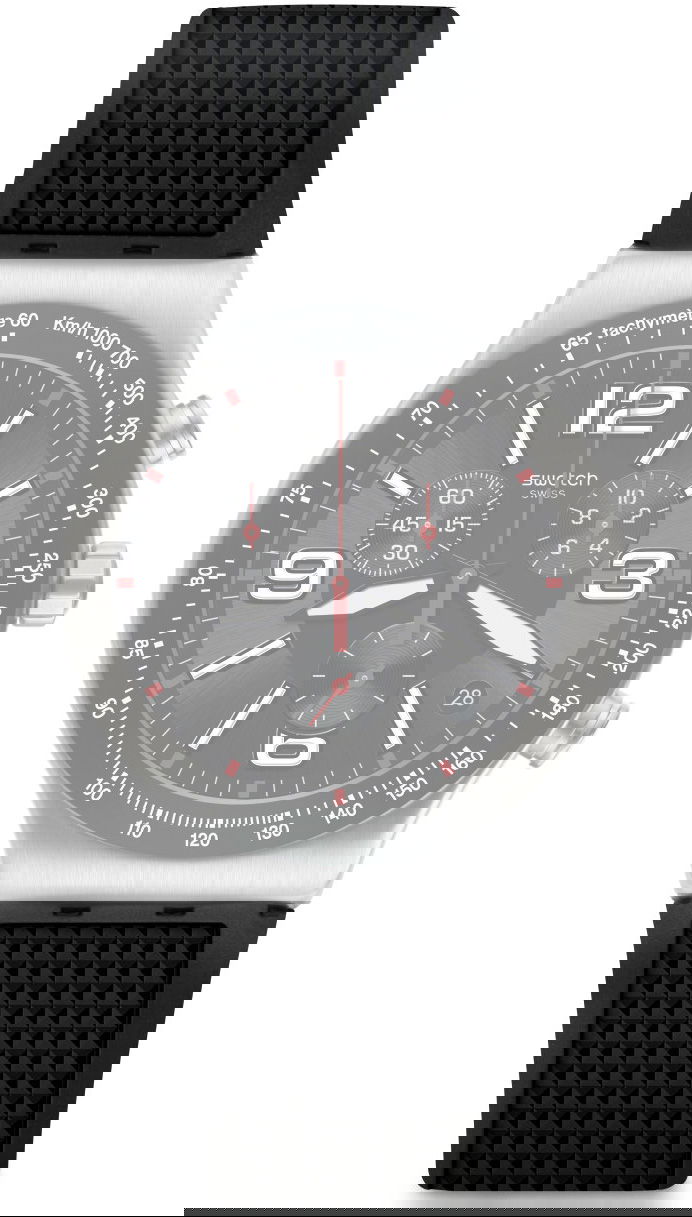 Swatch Siyah Silikon Kordon Ayvs461