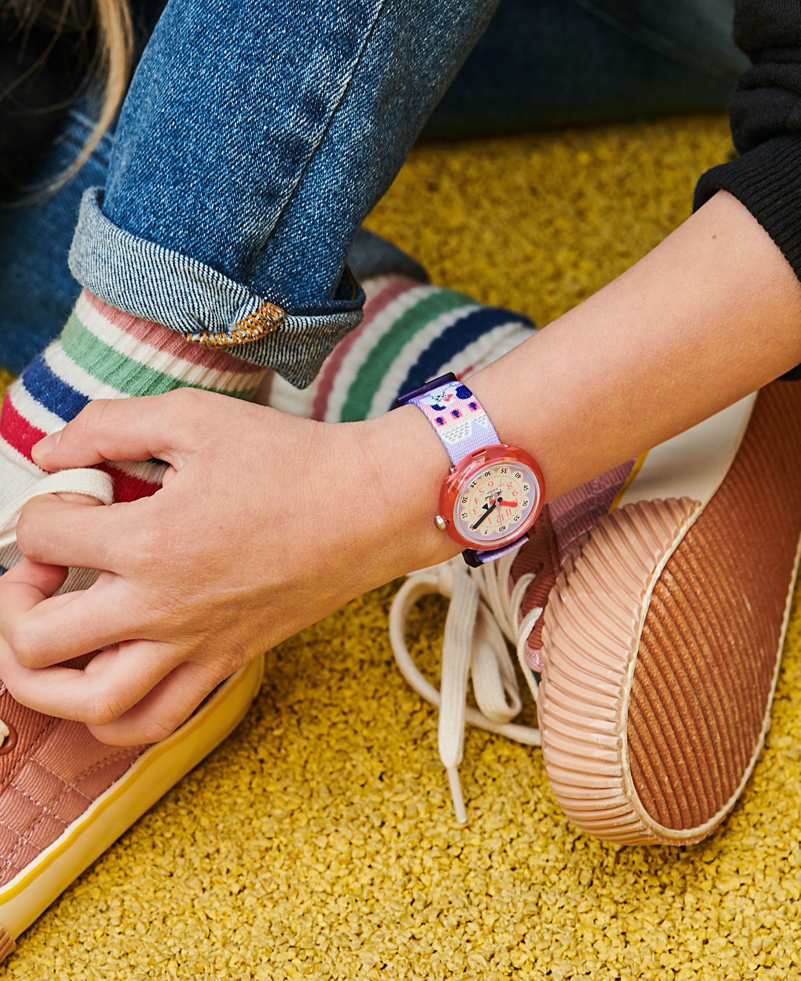 Flik Flak Fpnp068 MISS POODLE Çocuk Saati