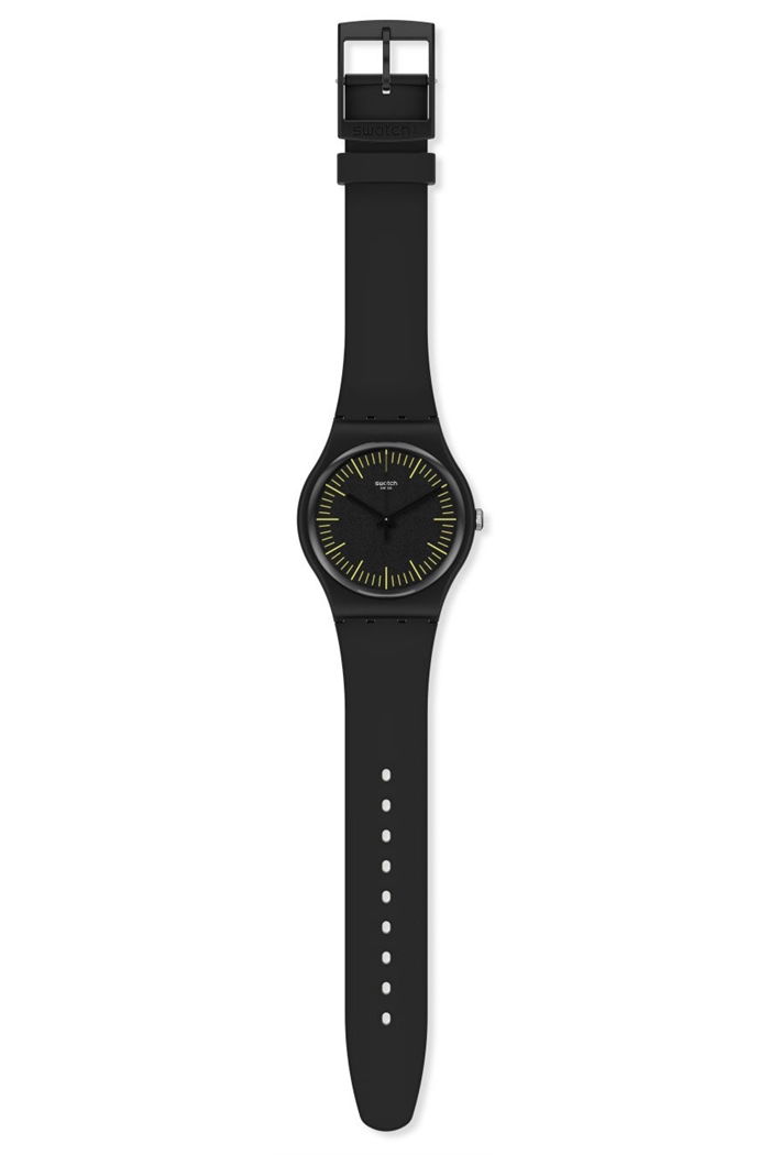 Swatch Suob184 BLACKNYELLOW Erkek Saati