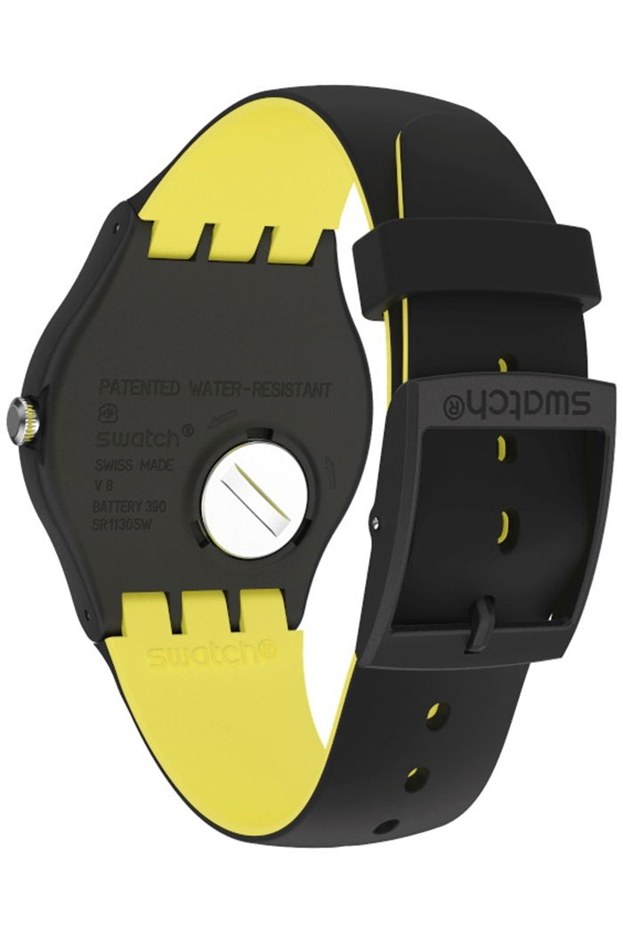Swatch Suob184 BLACKNYELLOW Erkek Saati