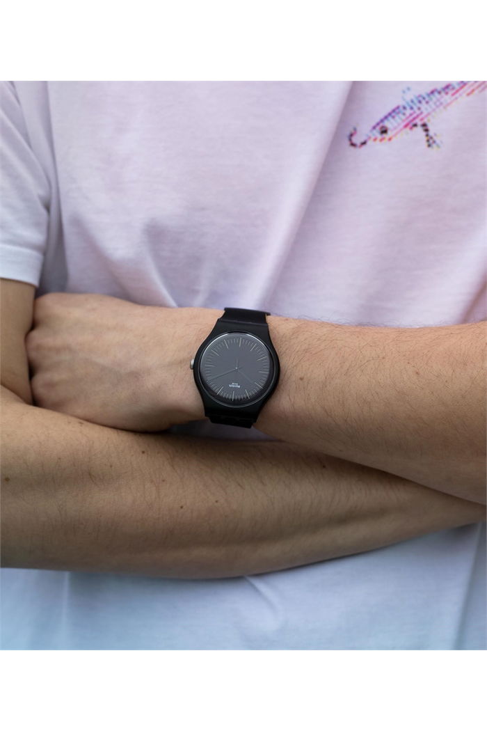 Swatch Suob184 BLACKNYELLOW Erkek Saati