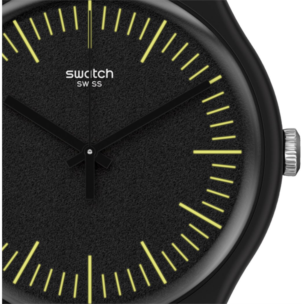 Swatch Suob184 BLACKNYELLOW Erkek Saati
