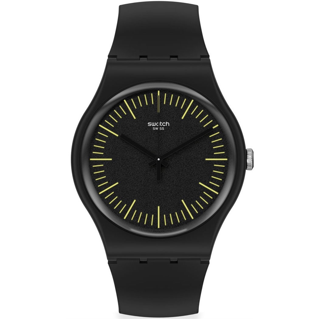 Swatch Suob184 BLACKNYELLOW Erkek Saati