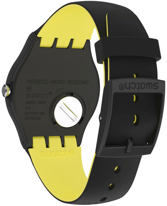 Swatch Suob184 BLACKNYELLOW Erkek Saati