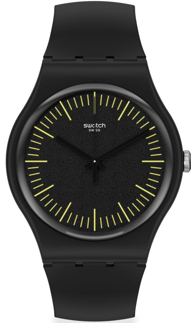 Swatch Suob184 BLACKNYELLOW Erkek Saati