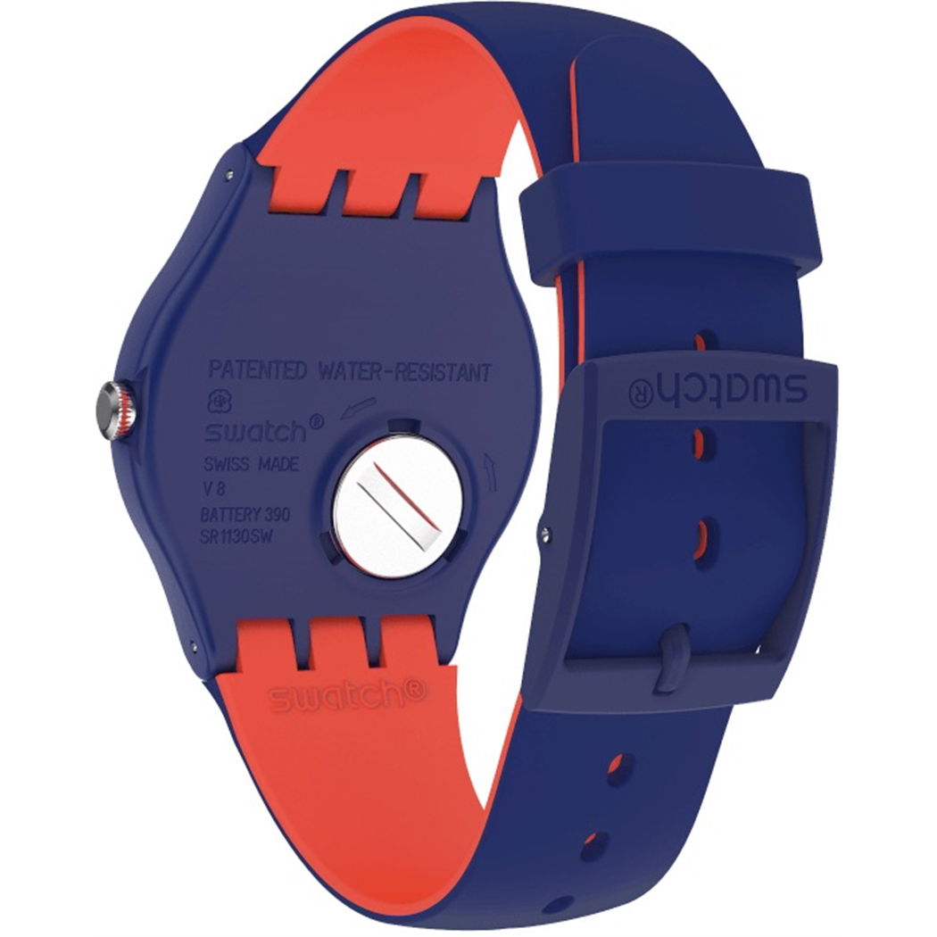 Swatch Suon146 BLUENRED Kol Saati