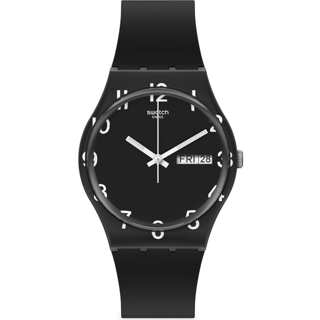 Swatch Gb757 OVER BLACK Erkek Saati