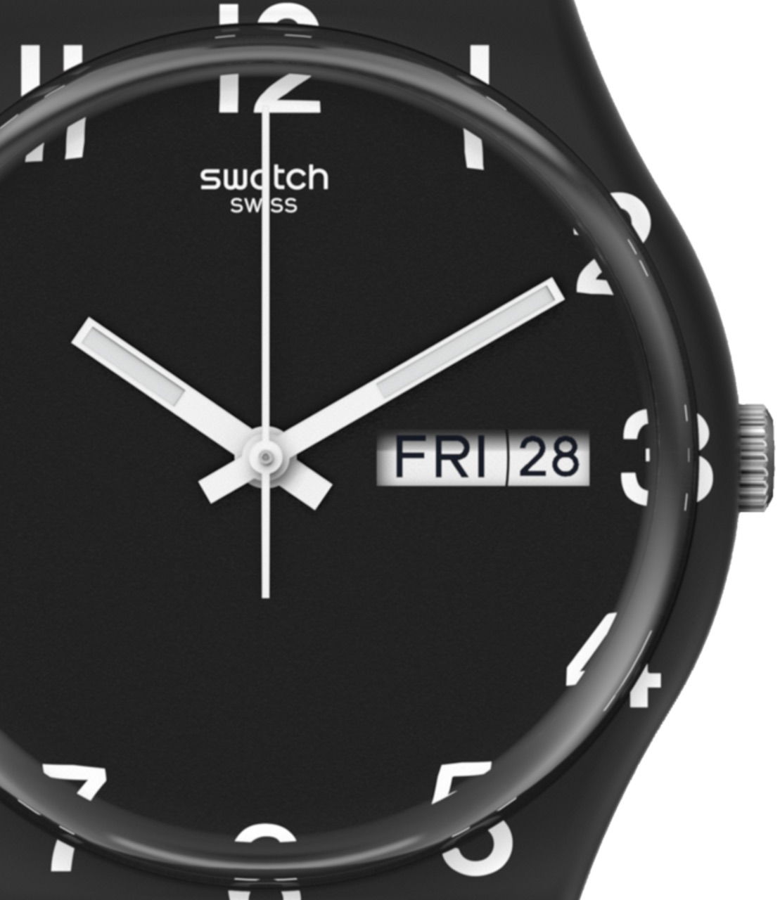 Swatch Gb757 OVER BLACK Erkek Saati