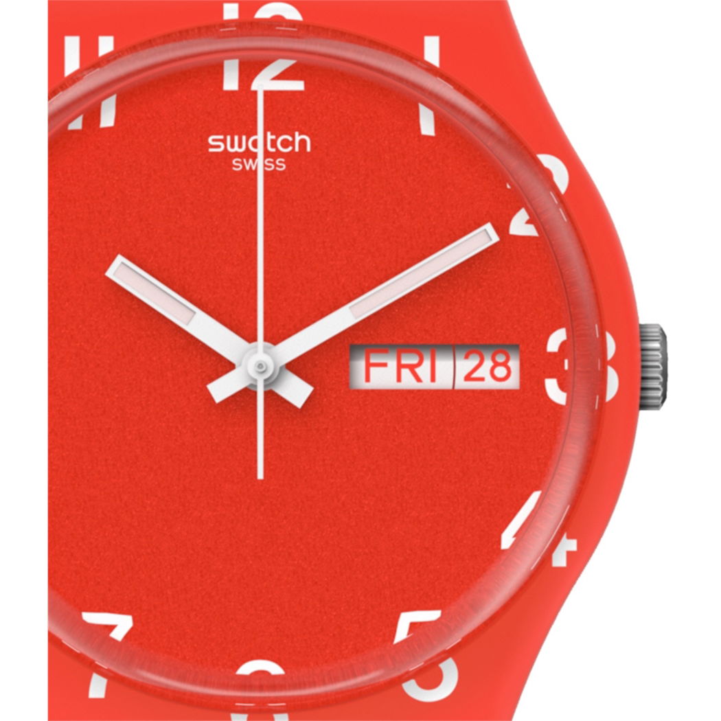 Swatch Gr713 OVER RED Kol Saati