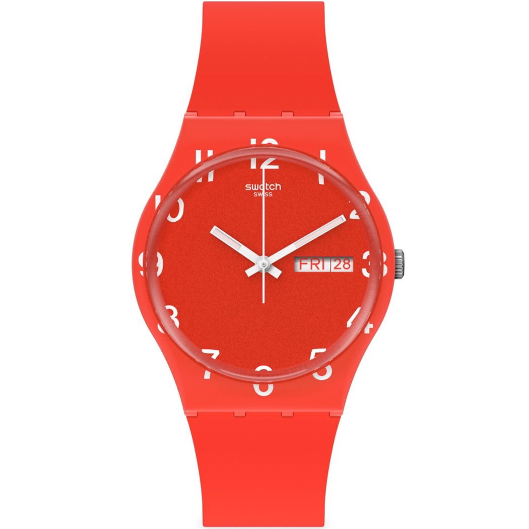 Swatch Gr713 OVER RED Kol Saati