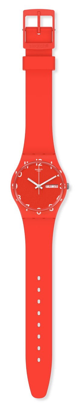Swatch Gr713 OVER RED Kol Saati