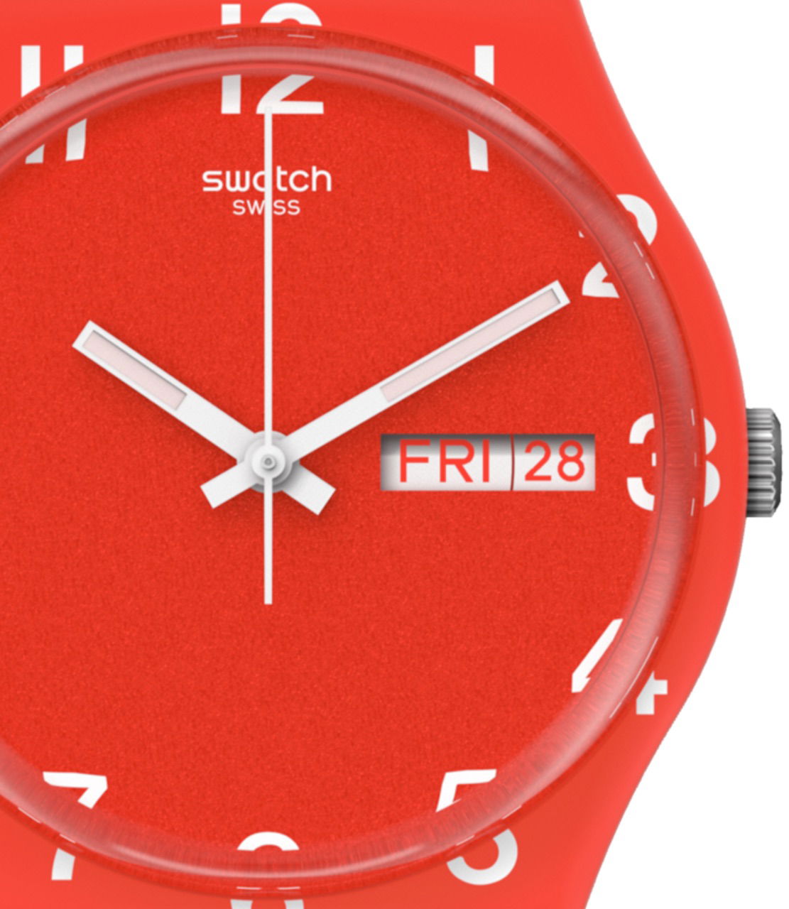 Swatch Gr713 OVER RED Kol Saati