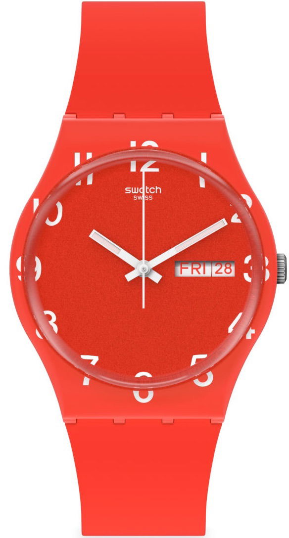 Swatch Gr713 OVER RED Kol Saati