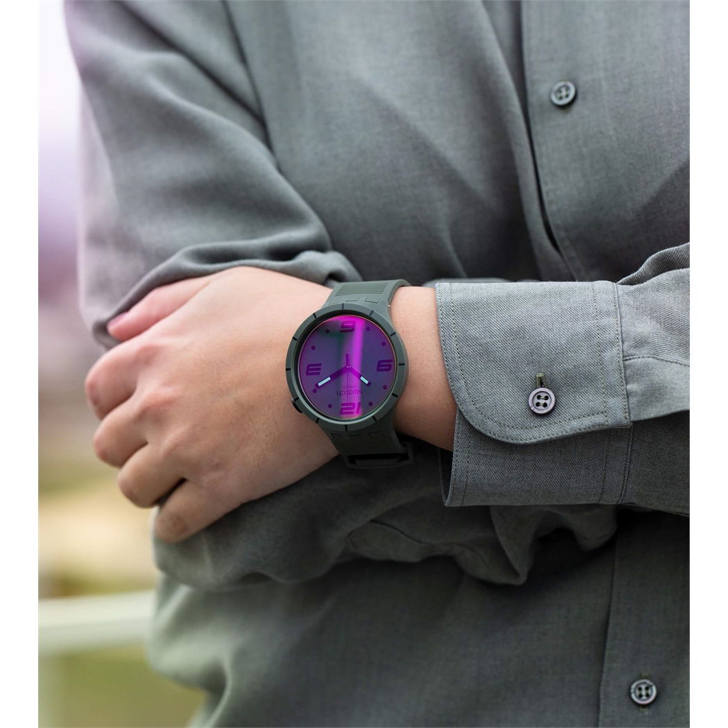 Swatch So27m105 FUTURISTIC GREEN Kol Saati