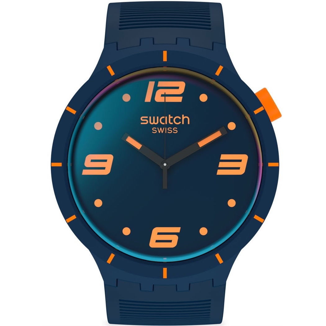 Swatch So27n110 FUTURISTIC BLUE Kol Saati
