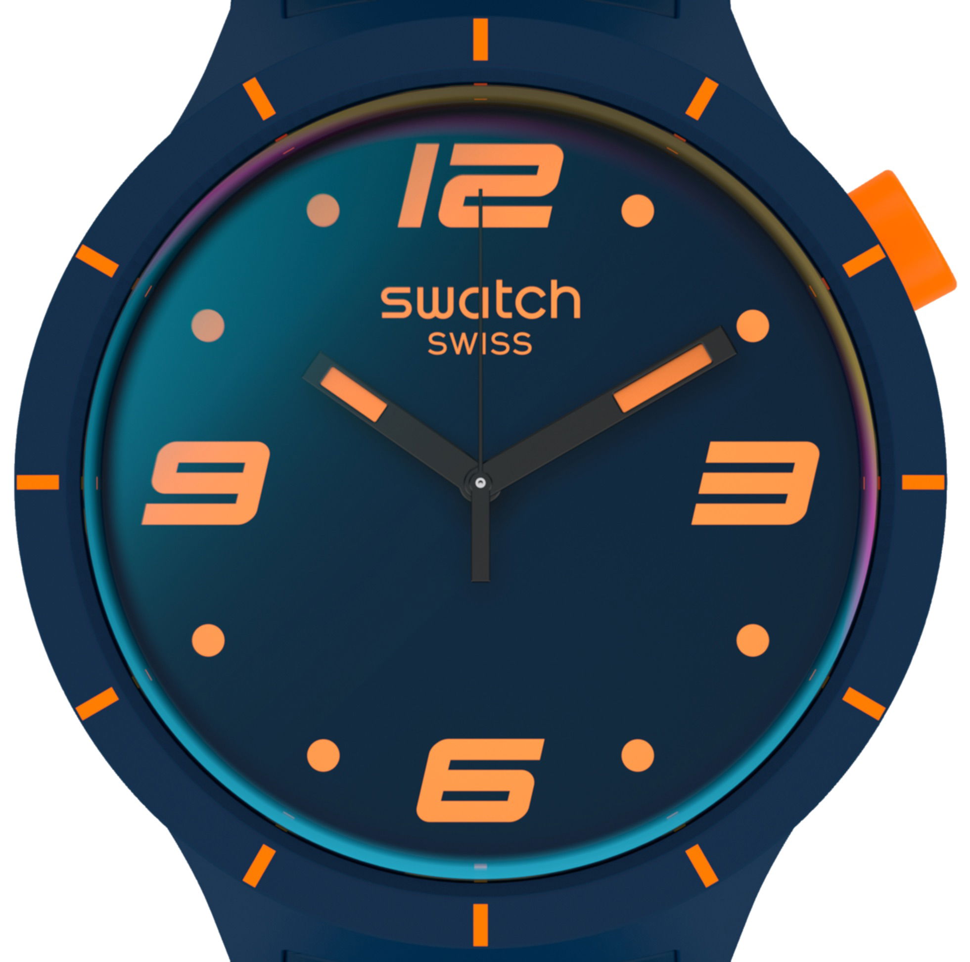 Swatch So27n110 FUTURISTIC BLUE Kol Saati