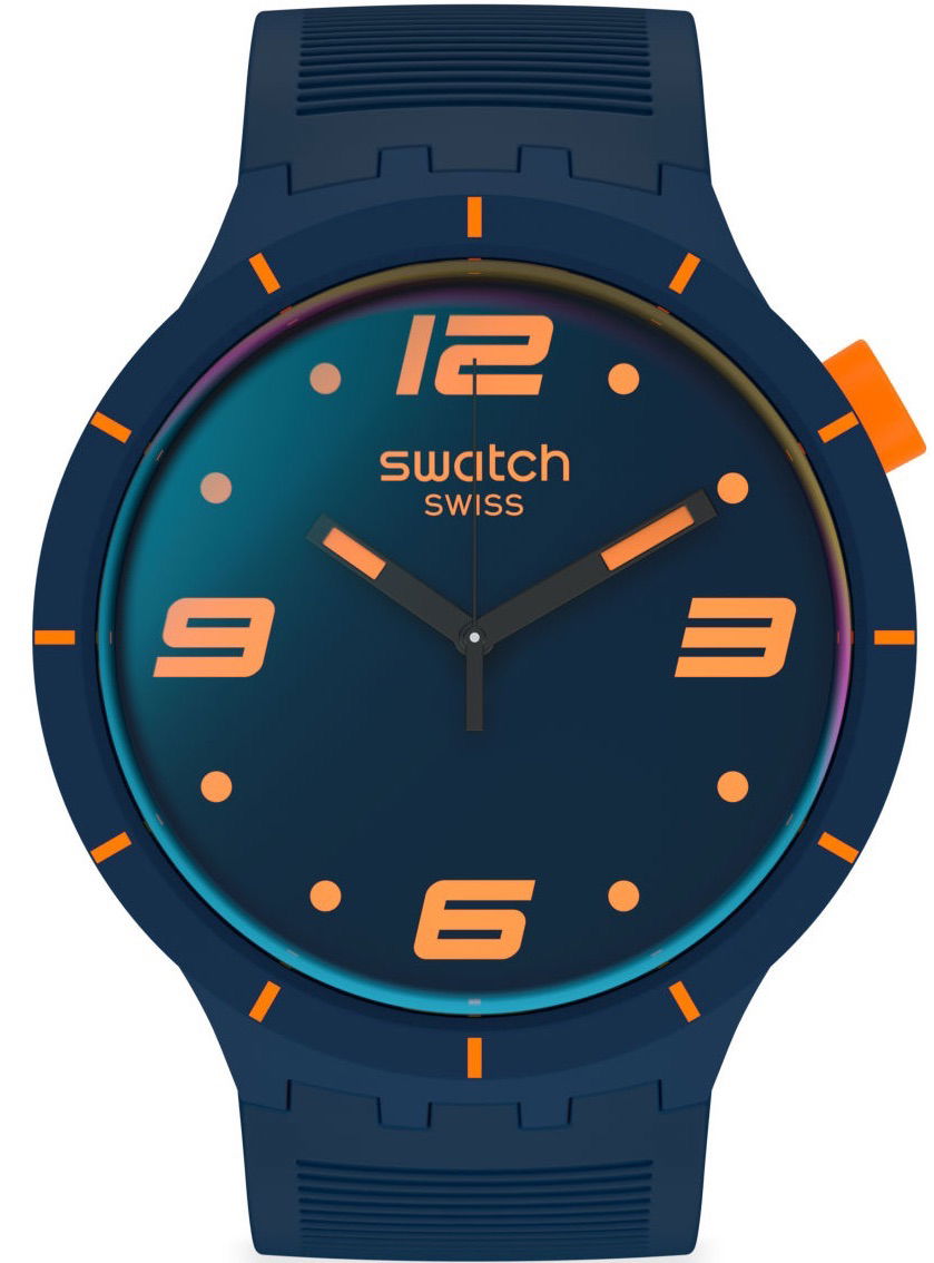 Swatch So27n110 FUTURISTIC BLUE Kol Saati