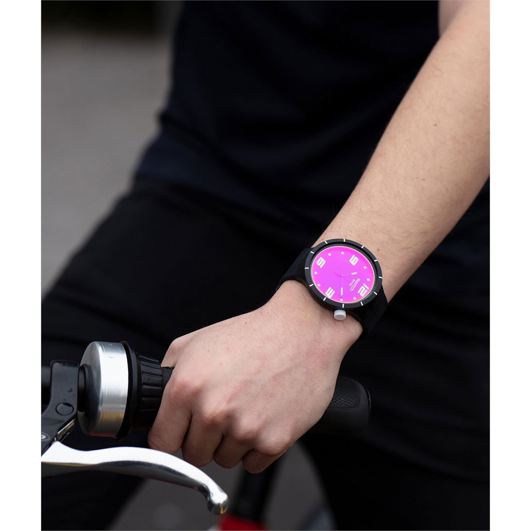 Swatch So27b119 FUTURISTIC BLACK Kol Saati