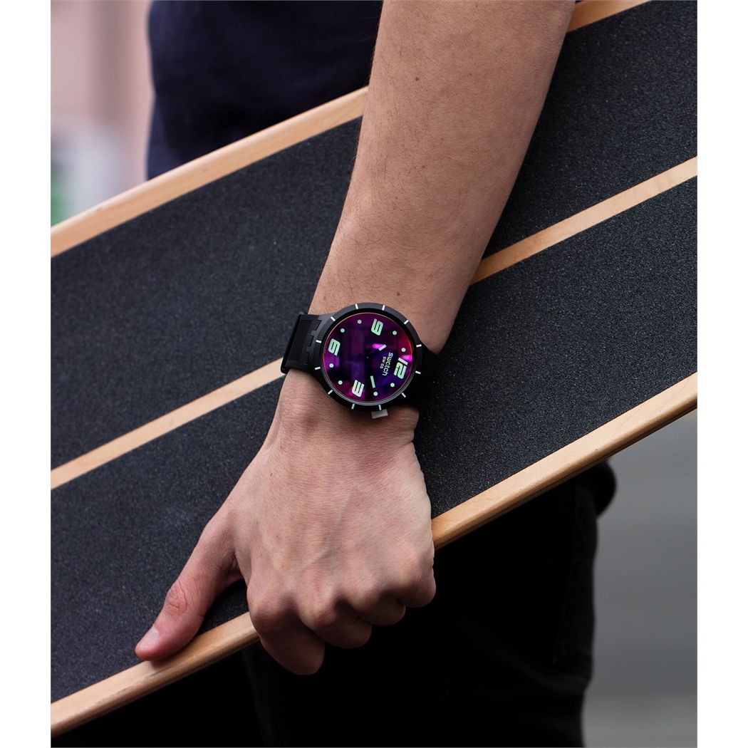 Swatch So27b119 FUTURISTIC BLACK Kol Saati