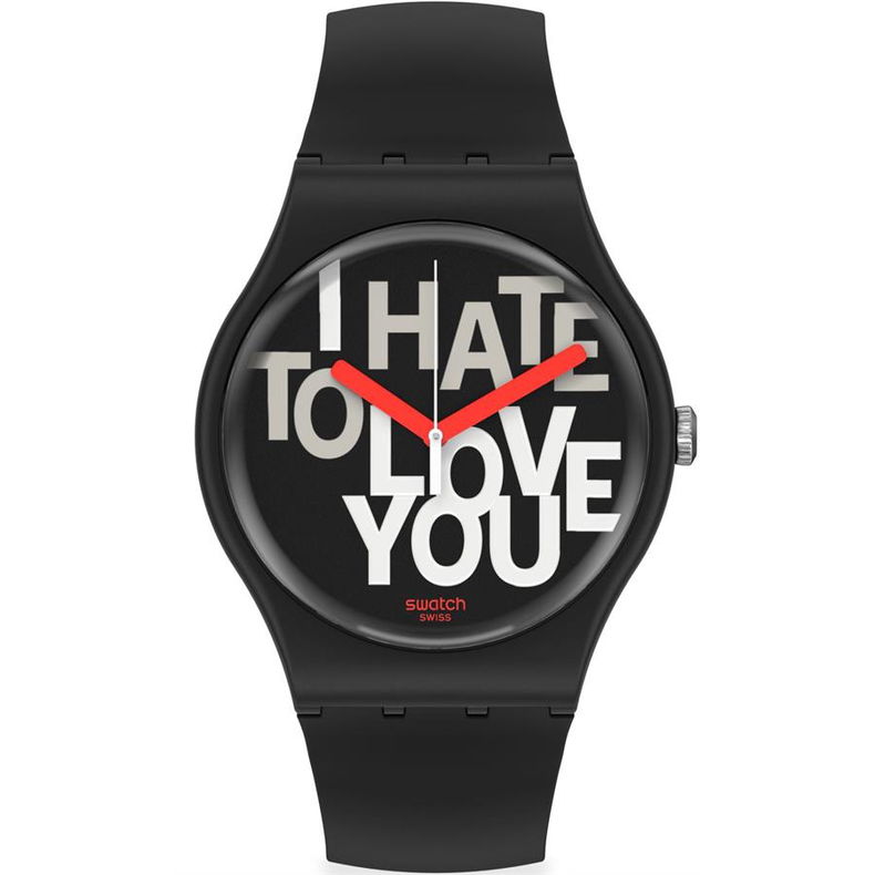 Swatch Suob185 HATE 2 LOVE Kol Saati