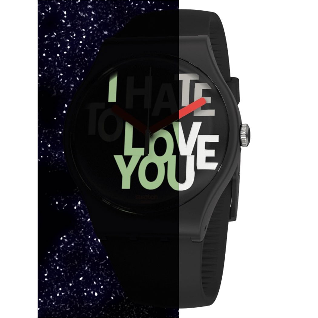 Swatch Suob185 HATE 2 LOVE Kol Saati