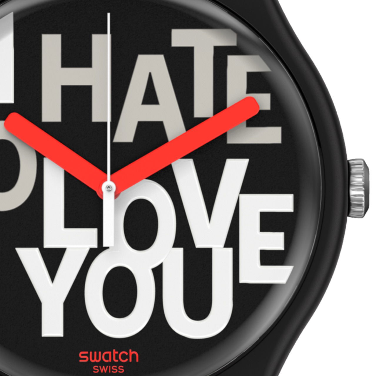 Swatch Suob185 Hate 2 Love Kol Saati
