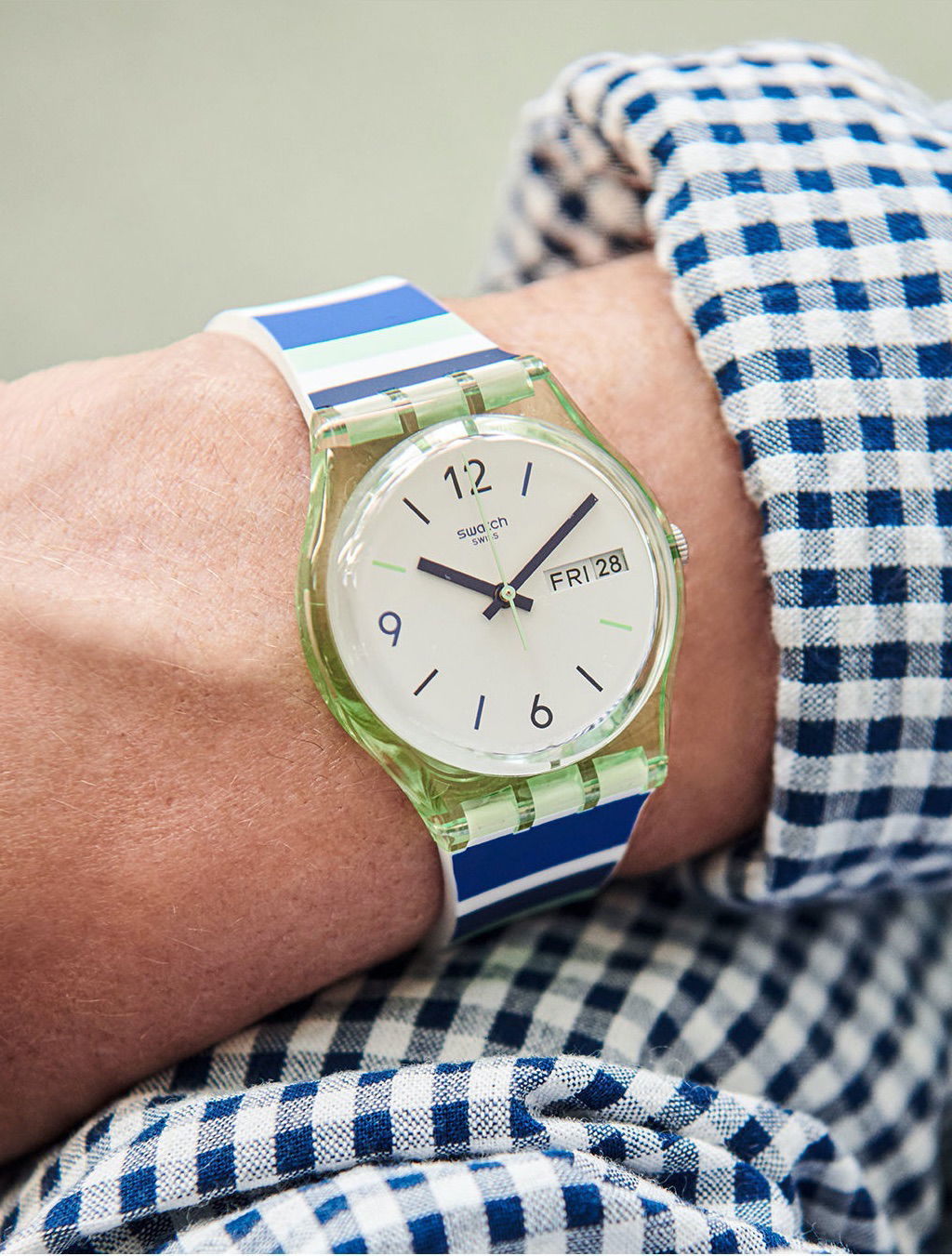 Swatch Gg711 SKY ZEBRA Bayan Kol Saati